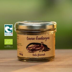 Caviar d’aubergine bio artisanal