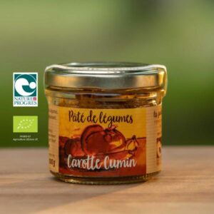 Pâté de légumes bio Carotte – Cumin