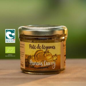 Pâté de légumes bio Panais – curry