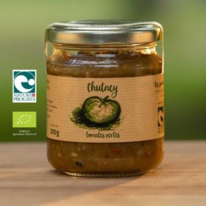 Chutney tomates vertes